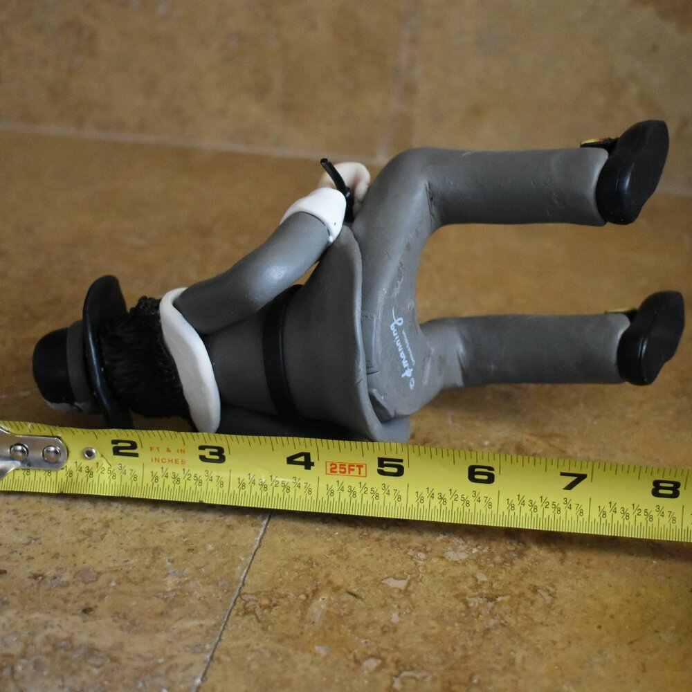 2 D Manning Thanksgiving Shelf Sitter Pilgrims Man Woman Clay Figure Statue Set - Picture 16 of 16